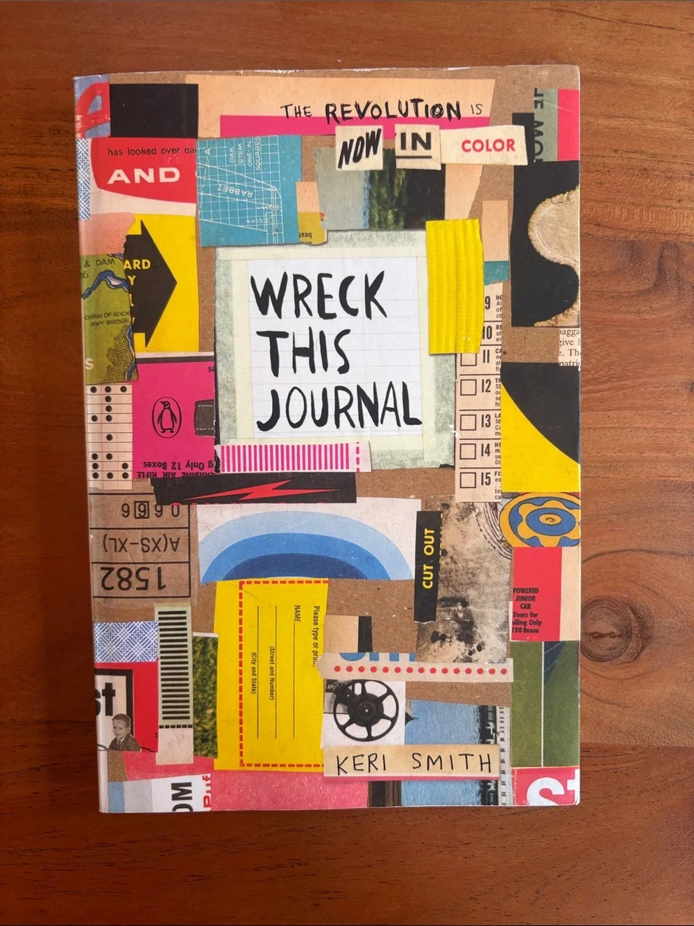 Wreck This Journal by - Multi-Color Creative Notebook